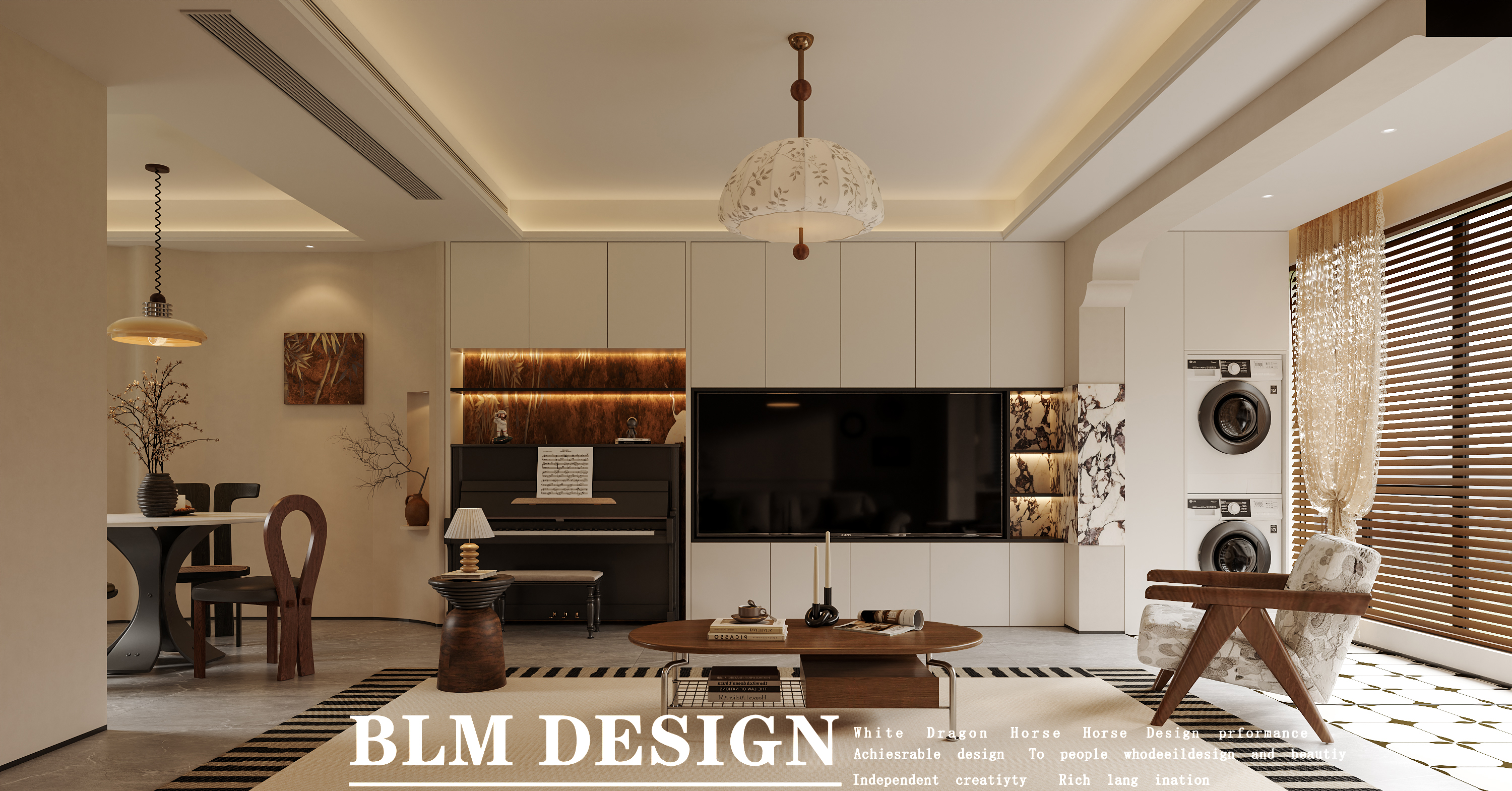 现代  白龙马效果图设计制作-8
