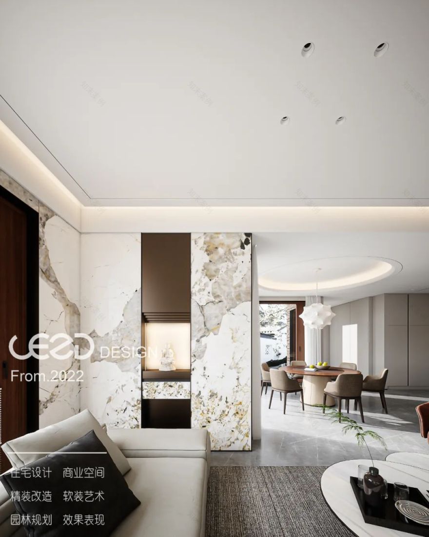 清澈纯粹的设计呈现美好极致生活丨中国宁波丨宁波市乐赞室内装饰设计有限公司-51