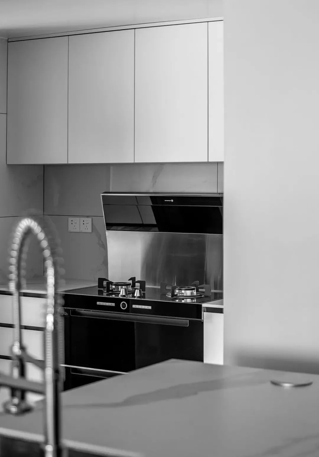 现代时尚大三代同堂之家，165 平大平层设计亮点解读-32