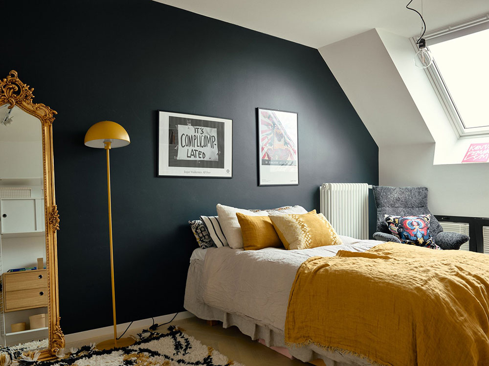 斯德哥尔摩时尚顶层公寓，玻璃隔墙成焦点-26