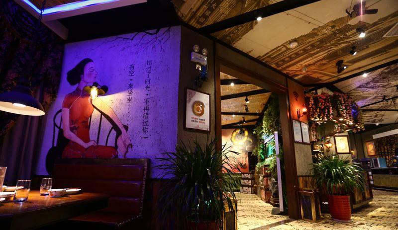 《千里之外》的爱情故事·泰州小厢房餐厅设计-17