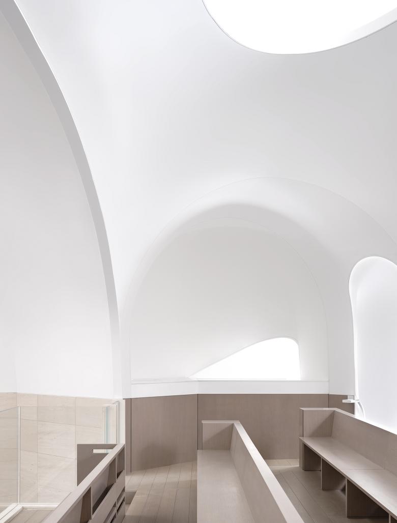 圣萨尔基斯教堂丨美国德克萨斯丨David Hotson Architect-3