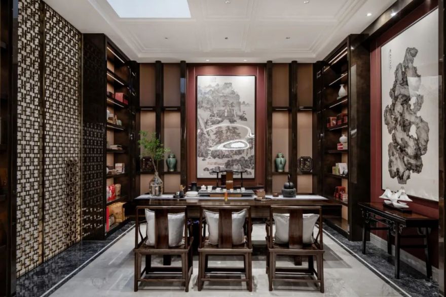 御景山别墅 A13-301 | 东方文化现代解读,和谐空间近而不浮,远而不尽-14