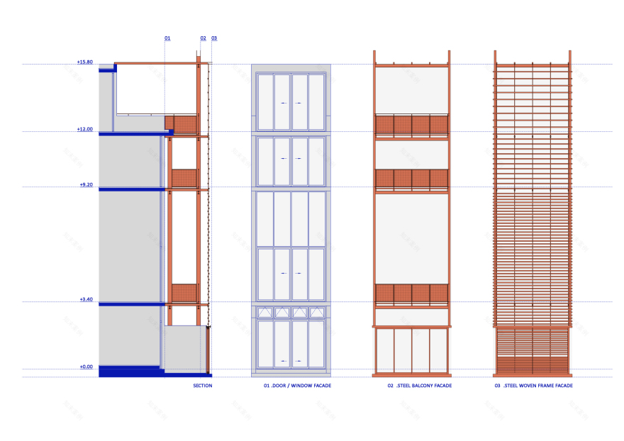 loft公寓丨越南河内丨Atelier 12-14