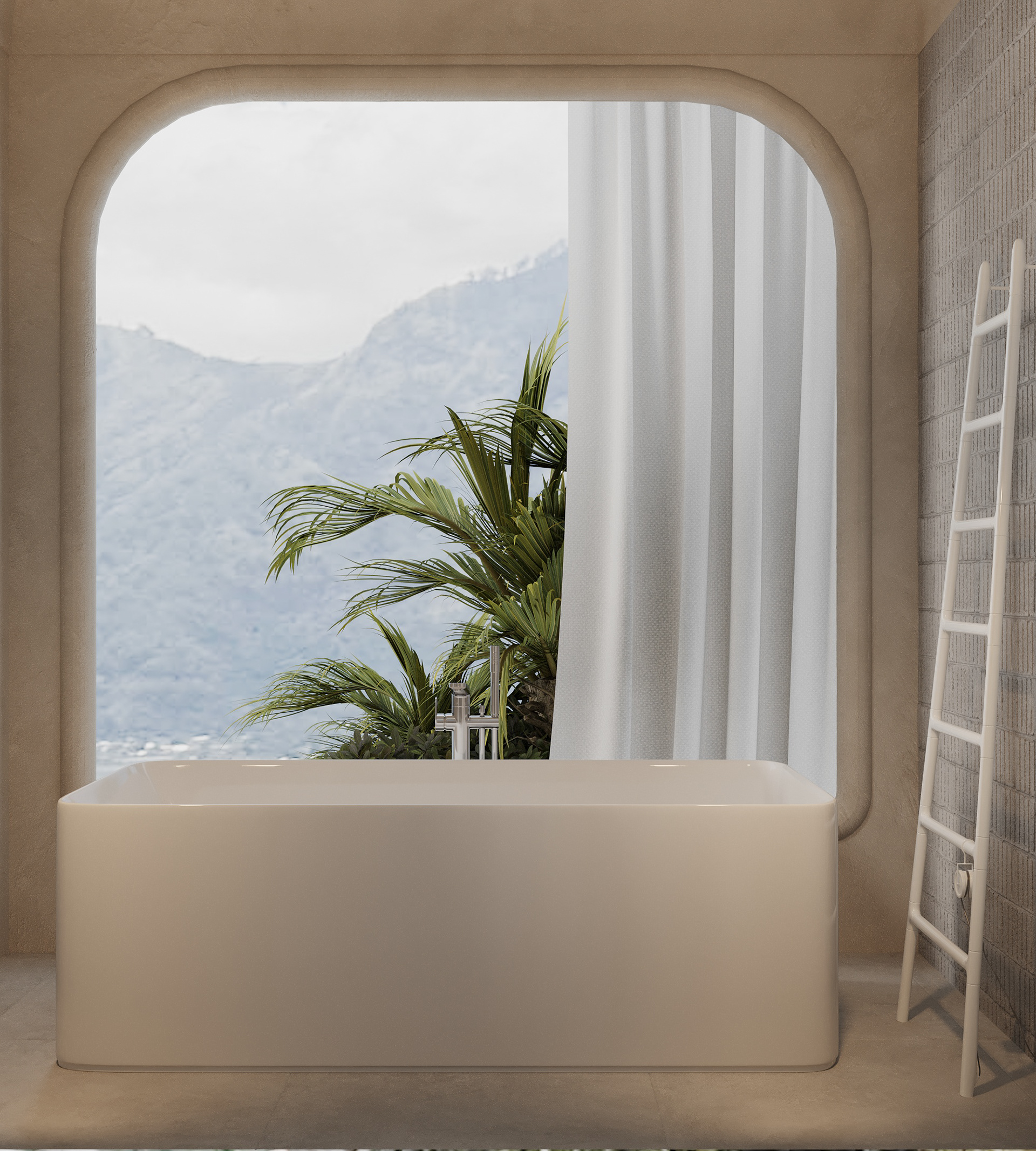 自然风现代别墅设计-49