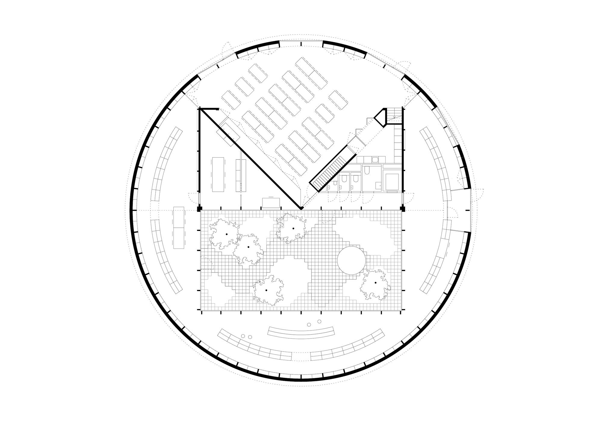 SintMartensLatem 公共图书馆丨比利时-15