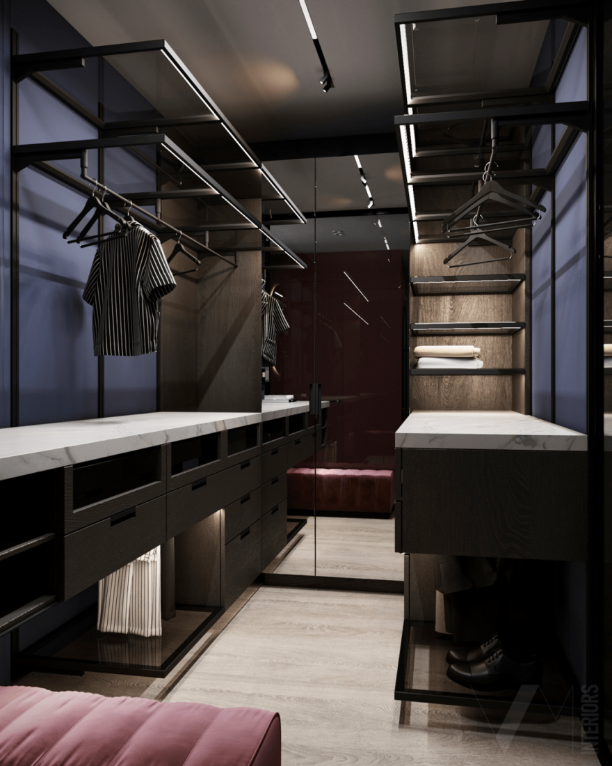 86㎡二居室公寓设计丨意大利丨意大利室内设计师Valeria Mahu-24