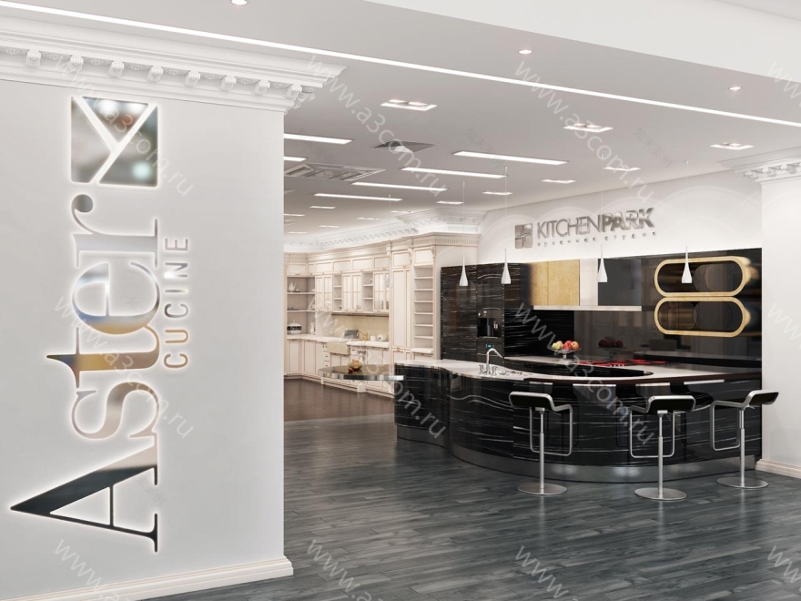 Выставочный зал ASTER(ASTER展厅)丨Атриком(未明确该词具体含义,推测为设计方)-0