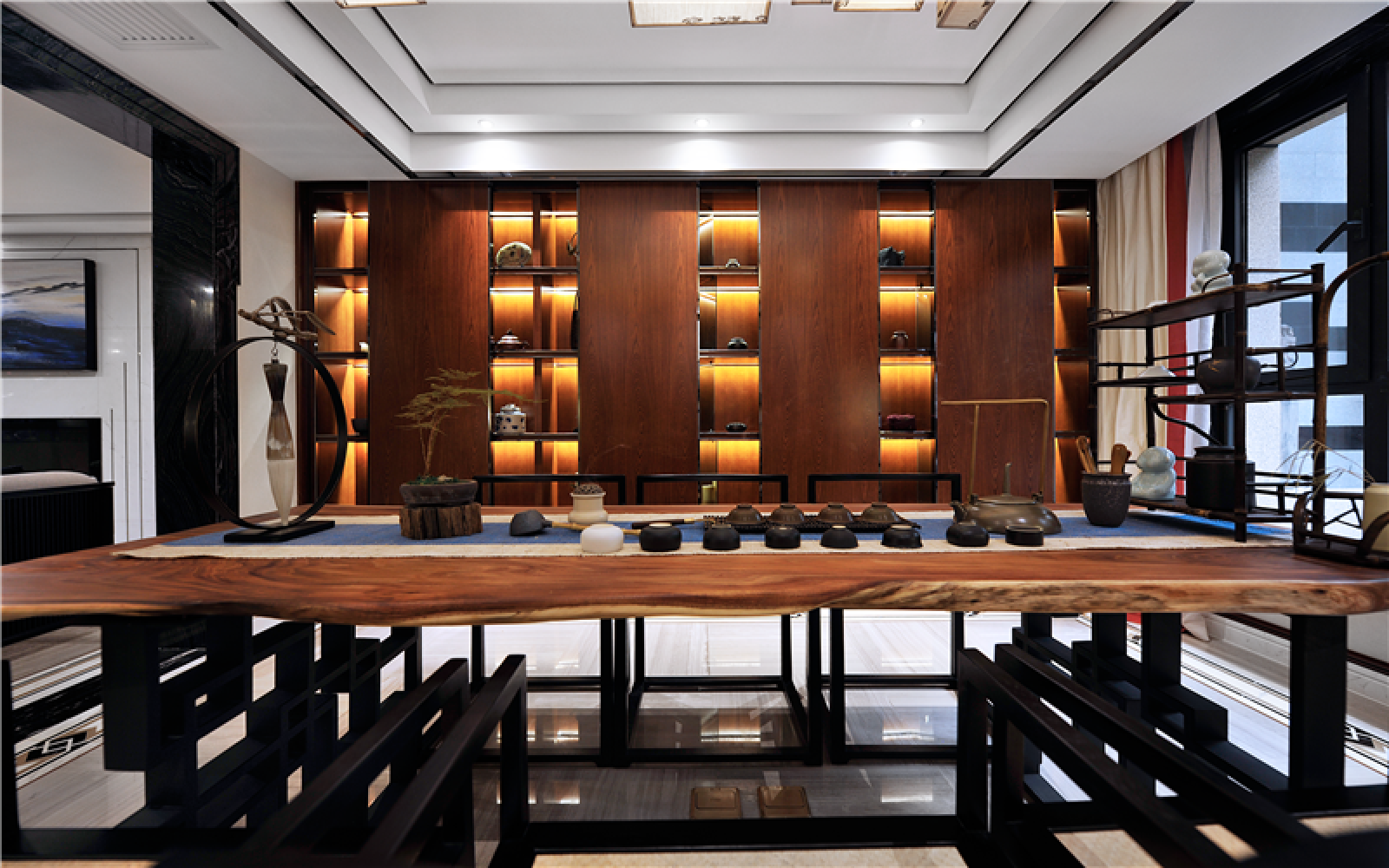 雀之韵·石家庄汇君城新中式样板房演绎丨中国河北-35