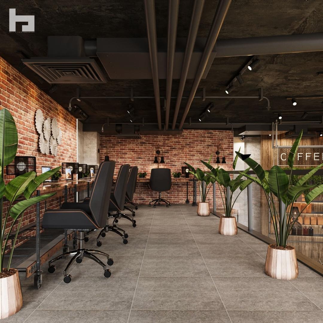 Industrial administration company and cafe-4