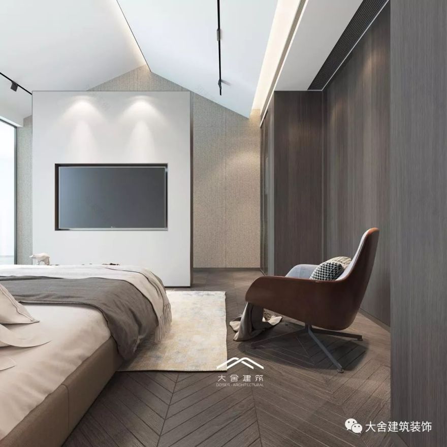 绍兴上虞别墅现代简约轻奢设计案例-35