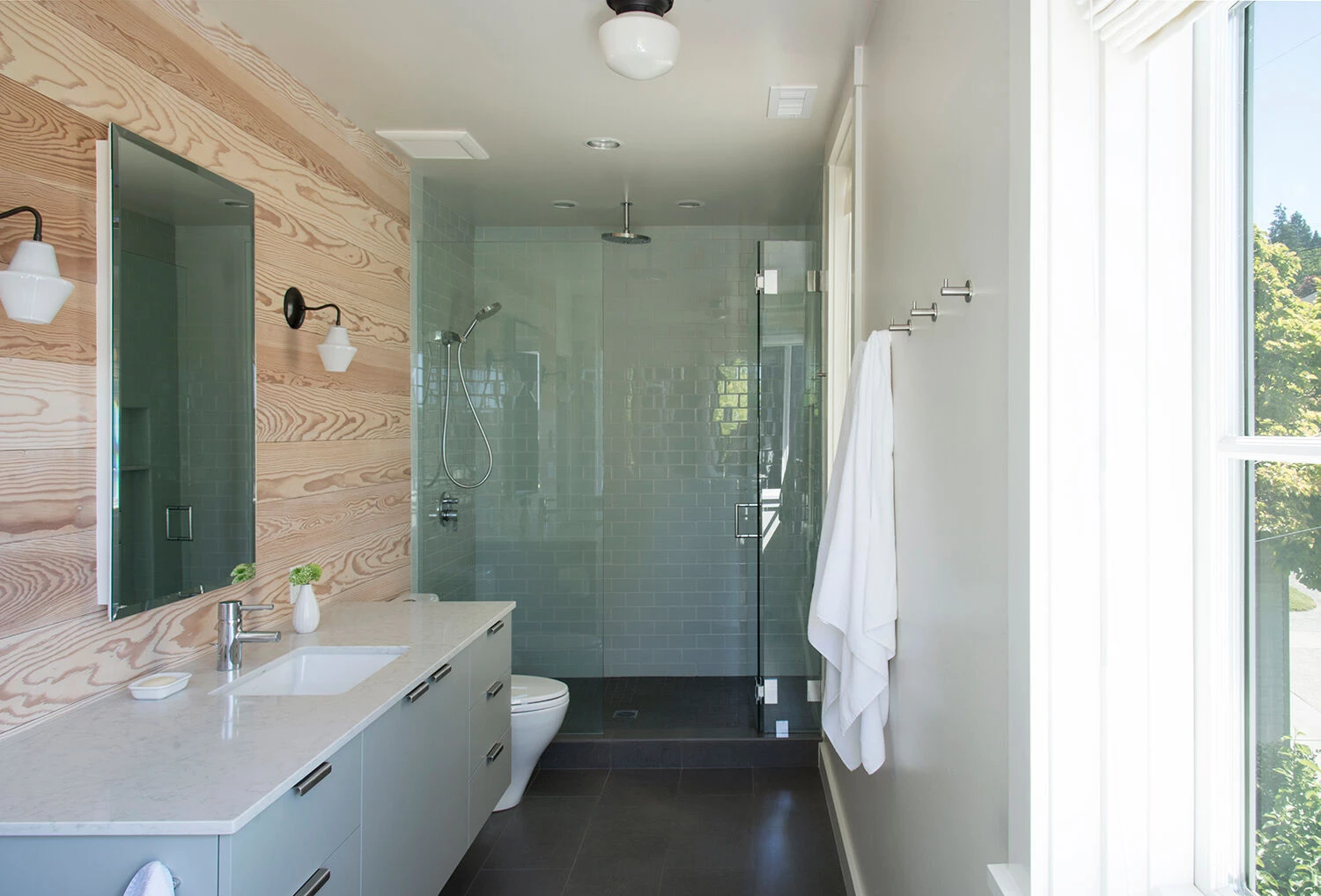 现代简约风二层楼房改造丨DeForest Architects-15