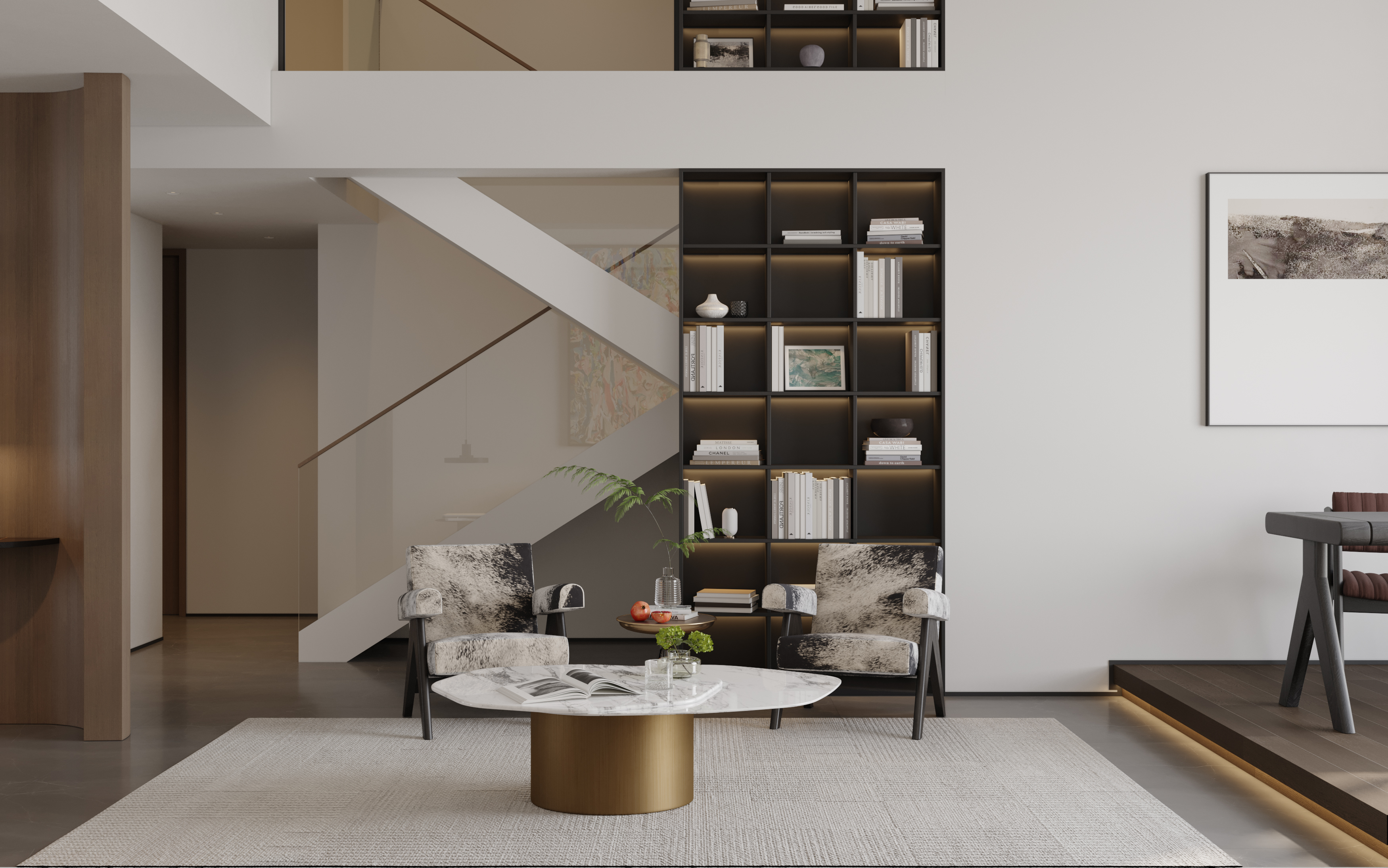 冷冷的客厅，温暖的卧室 ：贵阳新世纪嘉院-7