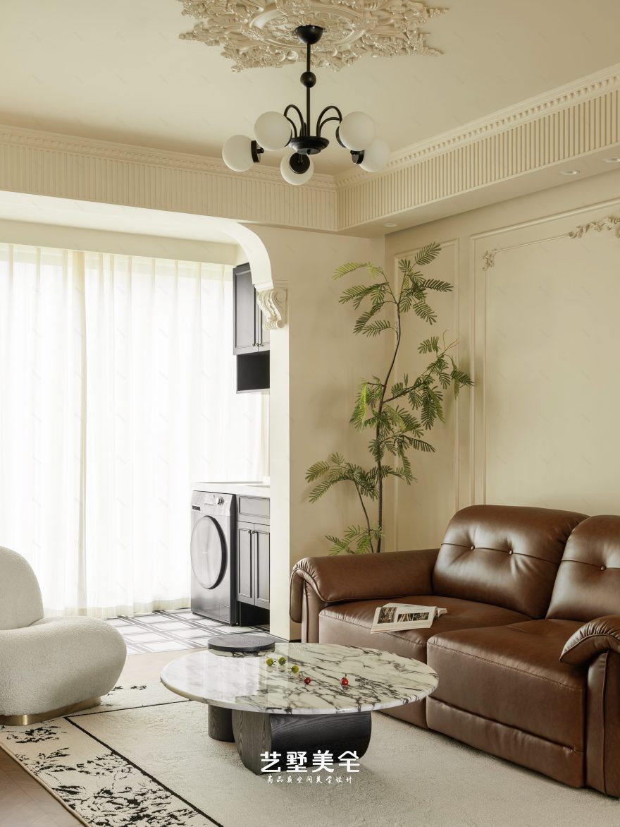 【棕调拾光】89㎡棕调法式丨中国合肥-24