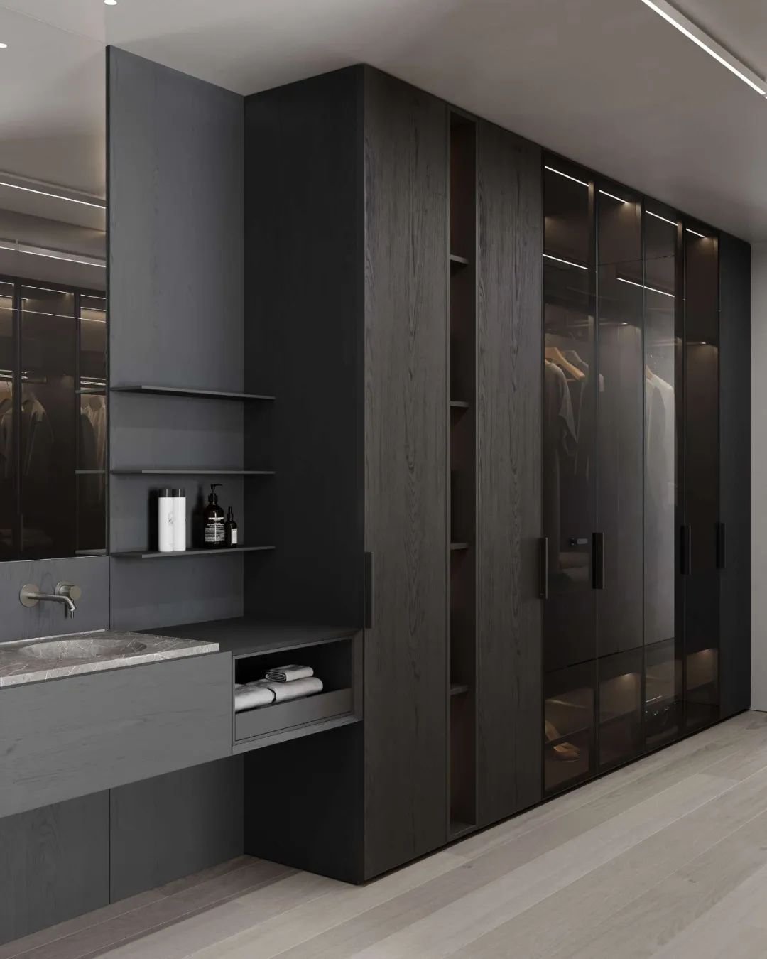 现代简约住宅设计丨АРТЕМ БАБАЯНЦ-49