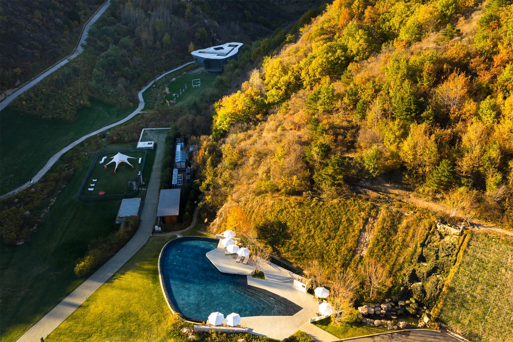 阿那亚金山岭酒店组团丨中国河北丨WTD纬图设计-41