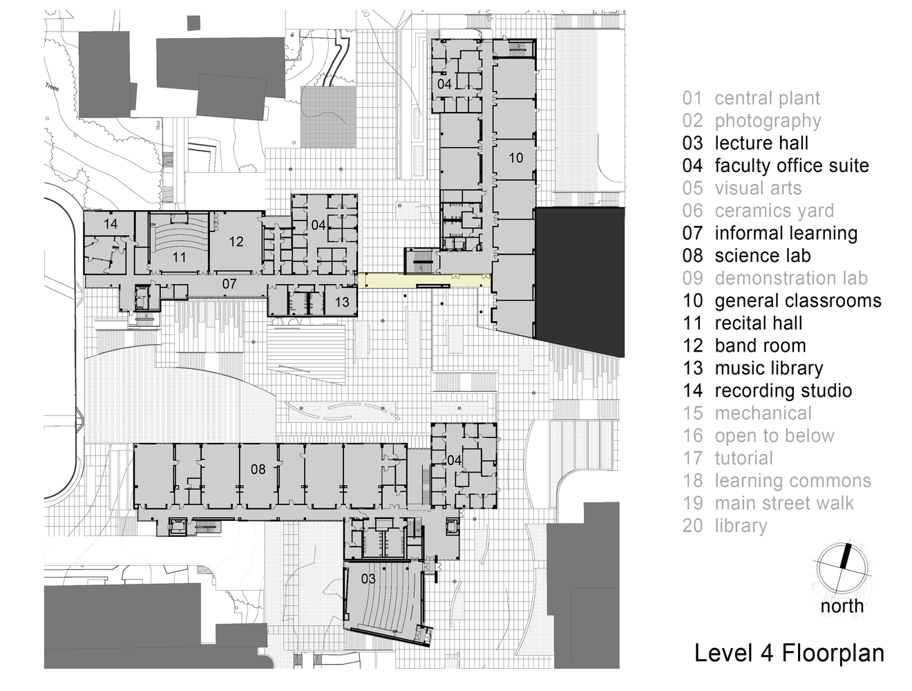 奥隆尼学院学术核心建筑-33