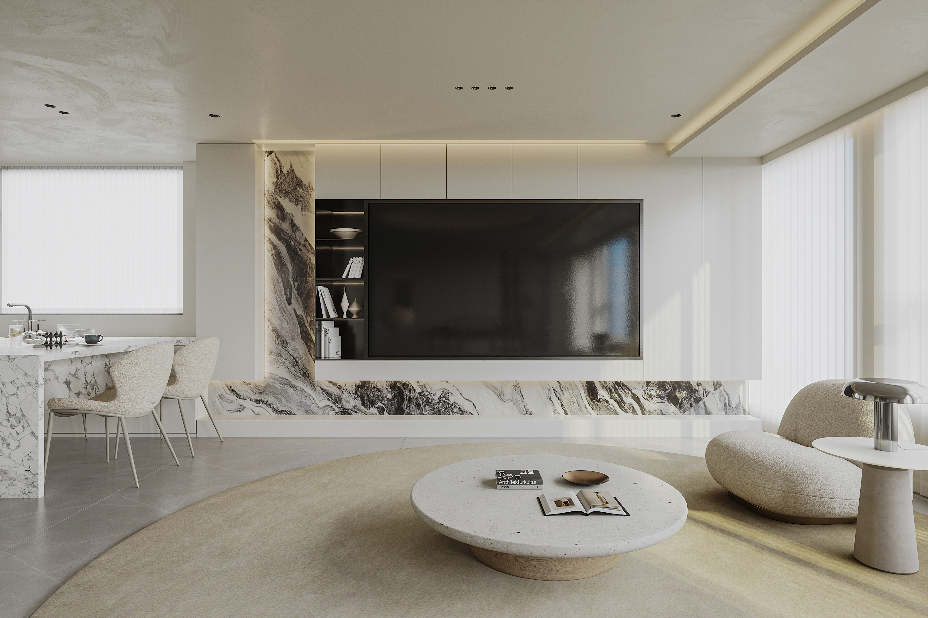 海景天翡公寓住宅 案例-0