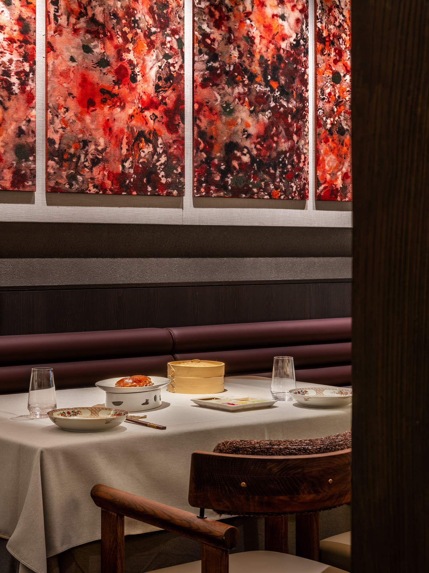 四季民福新加坡首店丨屋里门外设计-49