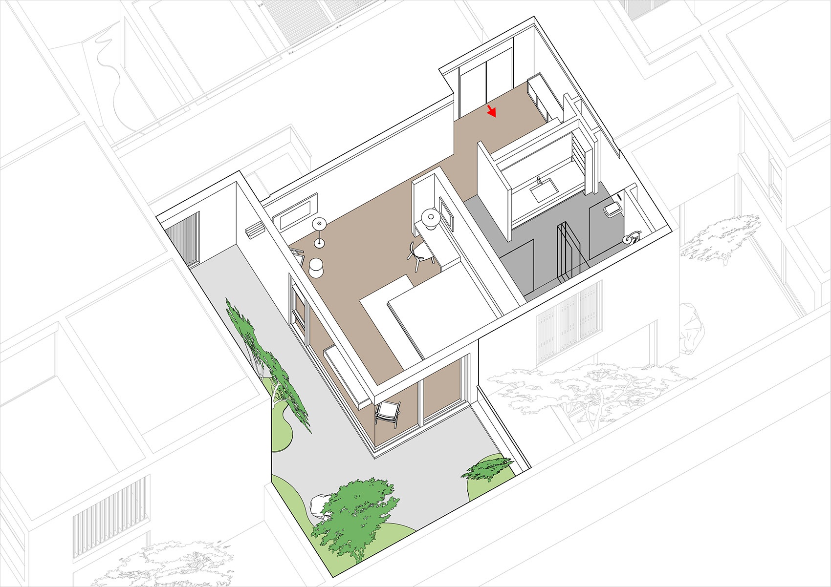 “清水园”私人居住空间丨中国漳州丨默认建筑工作室-126