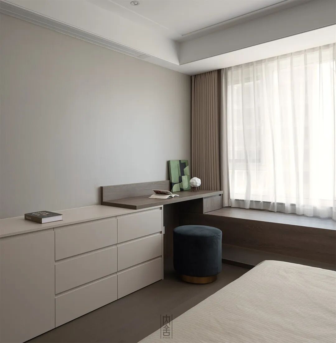 内舍软装丨190㎡意式轻奢，简约奢华持平，彰显内敛的空间气质！-33