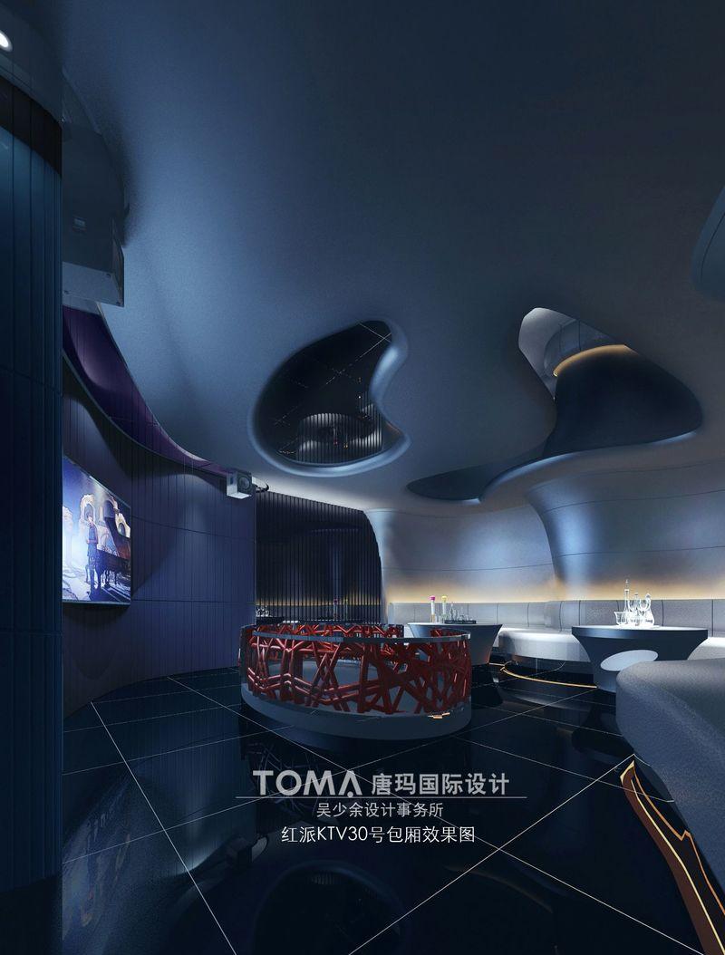 福州五里亭红派纯k·KTV设计-9
