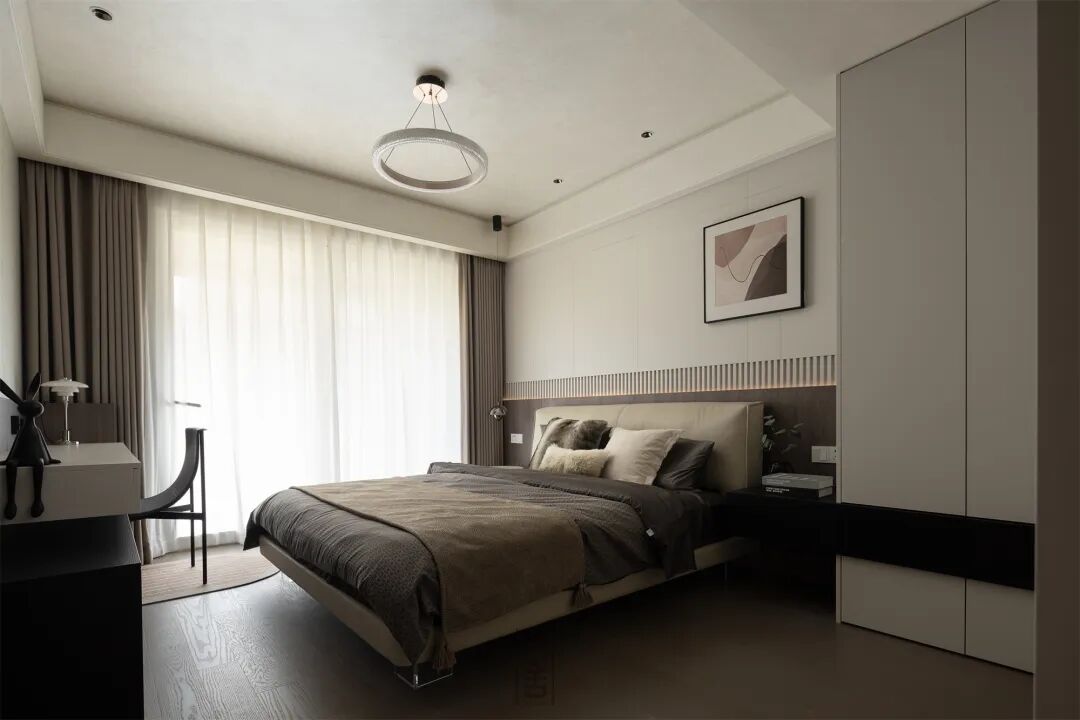 内舍软装丨139㎡意式风住宅，简而有序，勾勒摩登意式生活美学！-23