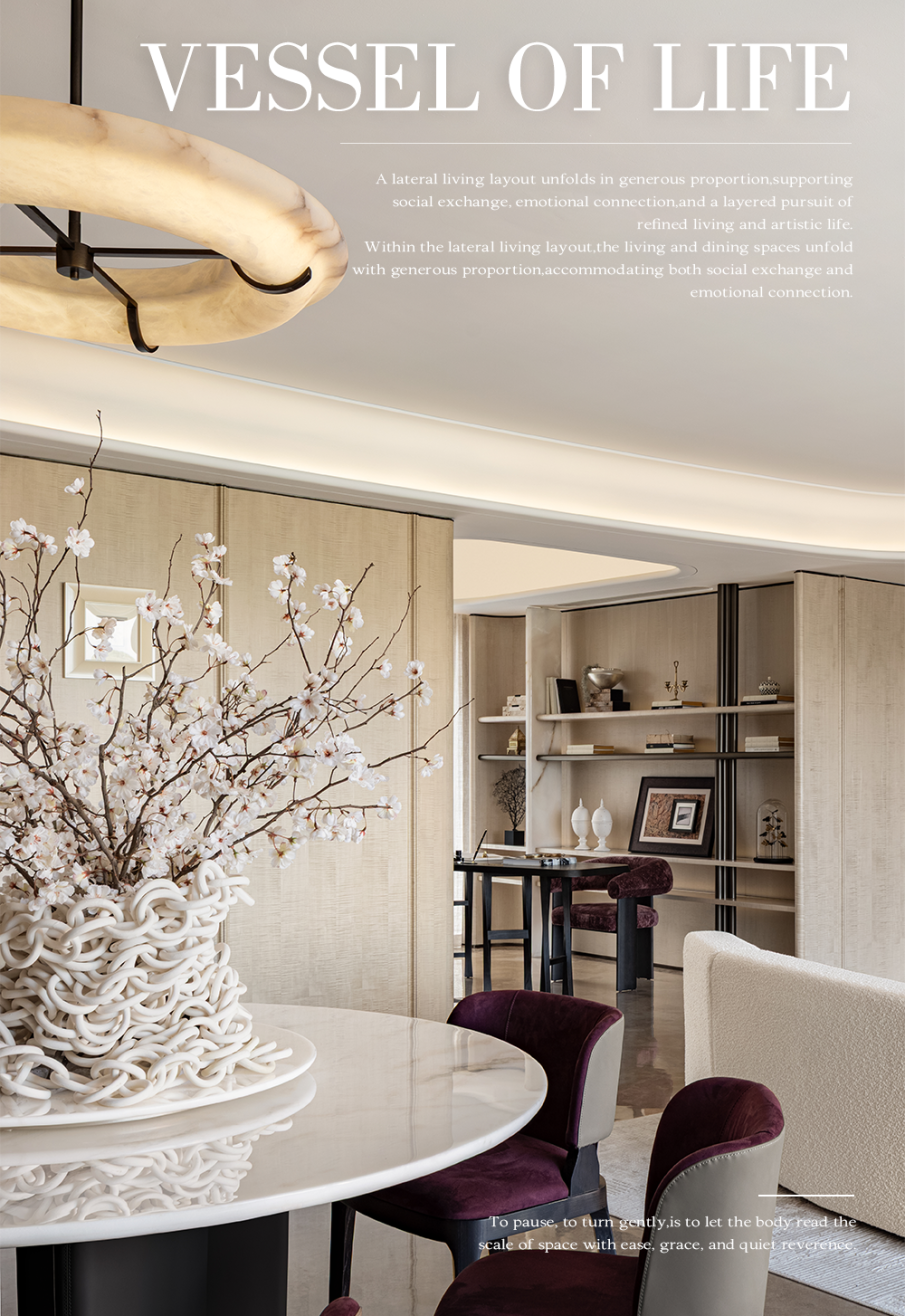 诗意空间设计 | 深圳鹏瑞鹭璟府展示样板间-15