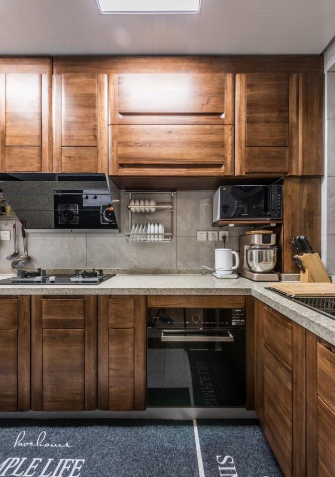 现代中式家居,实木与金属的完美碰撞-18