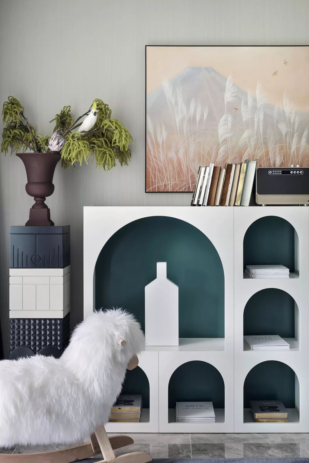 合肥翡翠天际 166 户型样板间 | 自然都市诗歌的寓教于乐设计-1