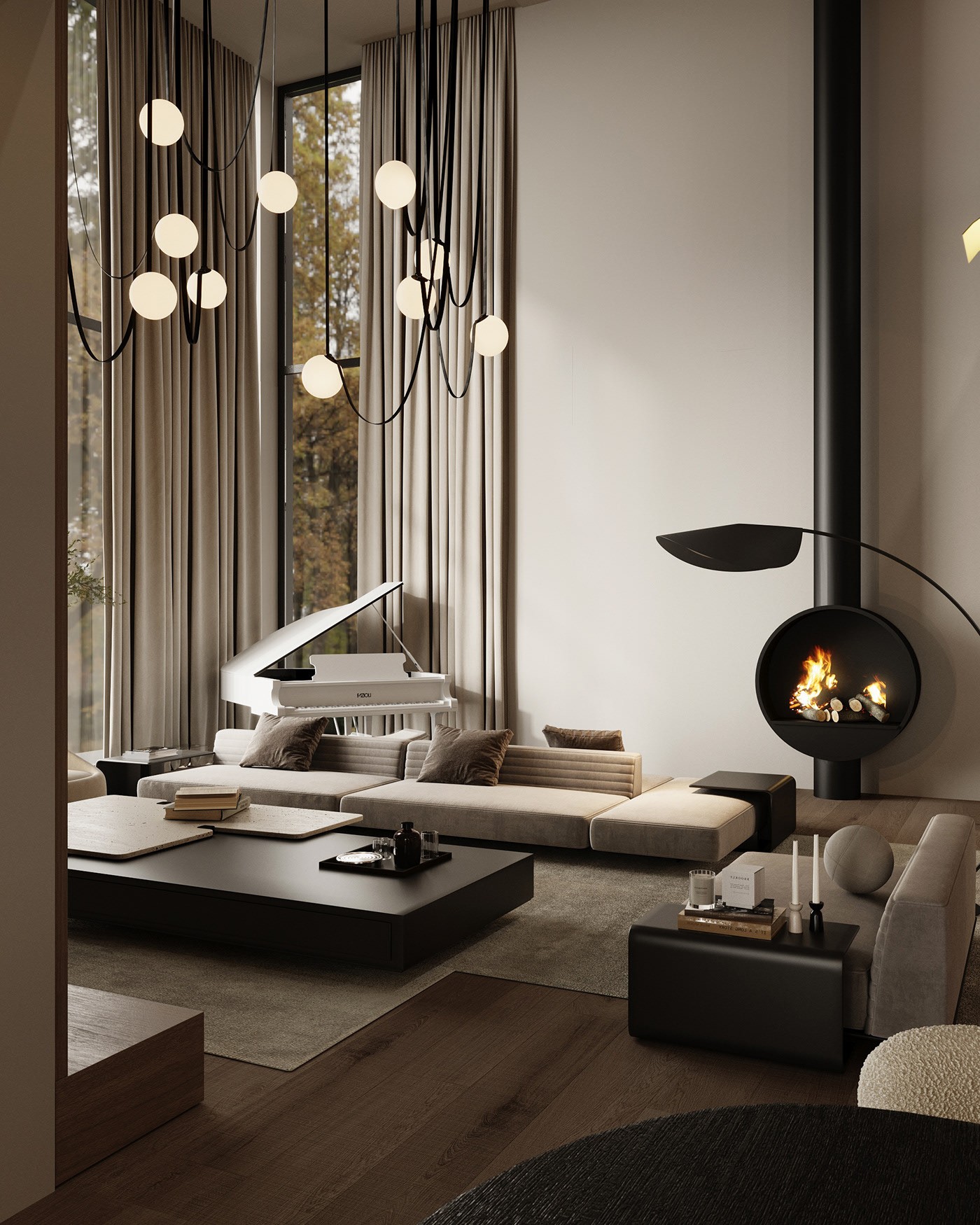 现代轻奢风空间设计-12