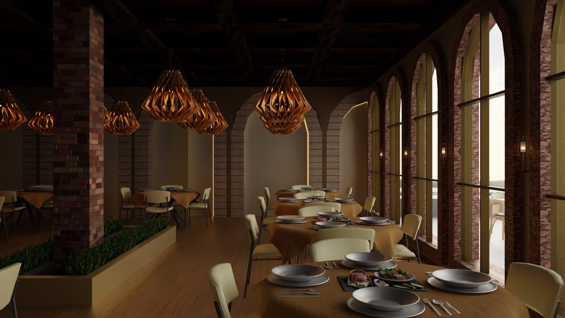 Rebranding restaurant (EL-PRINCE) | Interior Design-22