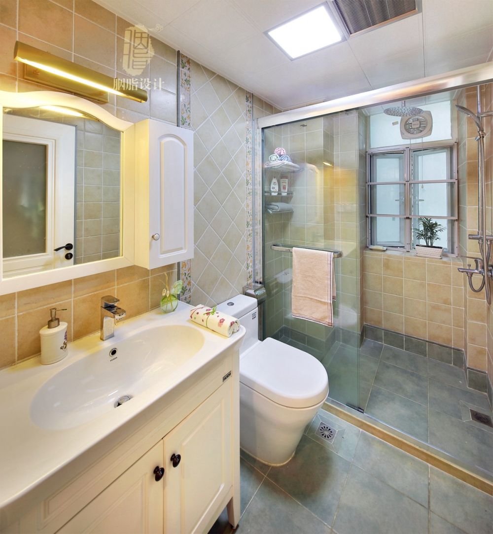 华南理工“莘莘学府”绿荫下 | 旧房翻新成美式乡村风-67