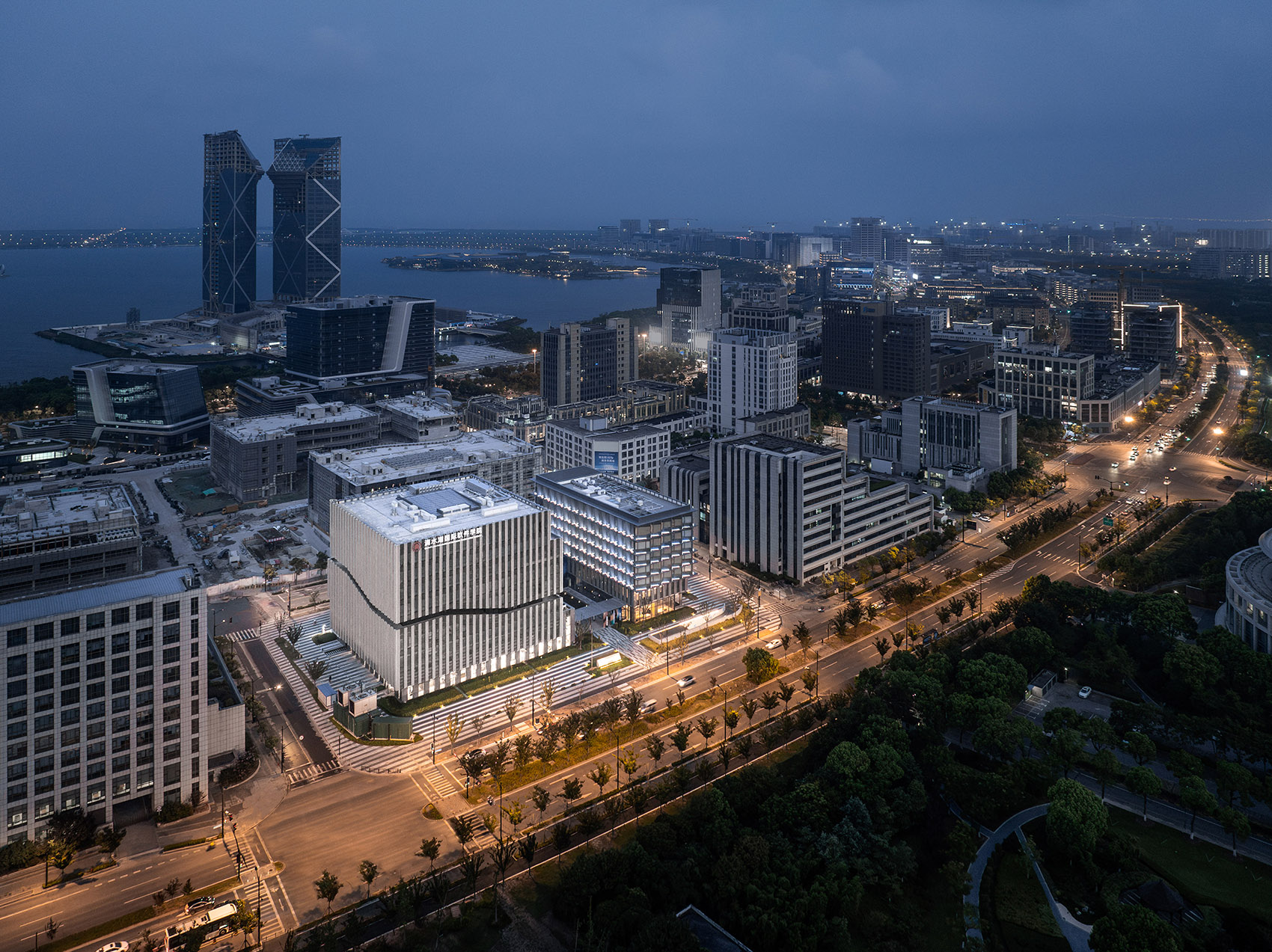 上海华东师大滴水湖国际软件学院丨中国上海丨EID Arch姜平工作室,华建集团华东建筑设计研究院-87