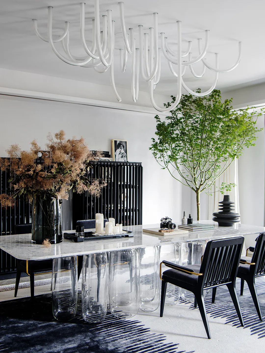 翠湖天地顶层大宅，现代与传统融合的梦幻空间-34