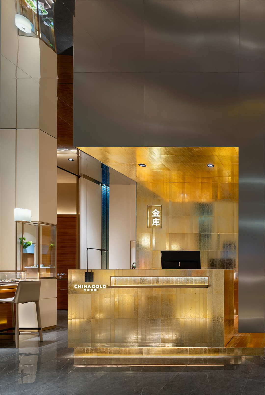 中国黄金国际旗舰店丨中国山西丨佰第设计-119