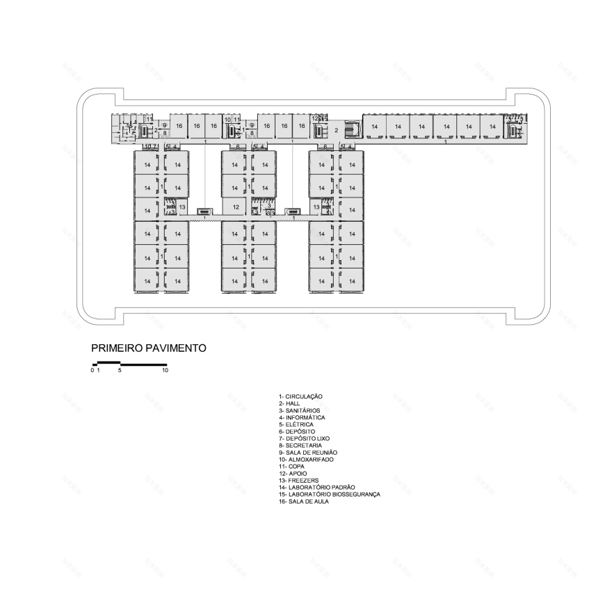 圣保罗大学医学院生物医学研究中心丨巴西里约热内卢丨Biselli Katchborian Arquitetos-41
