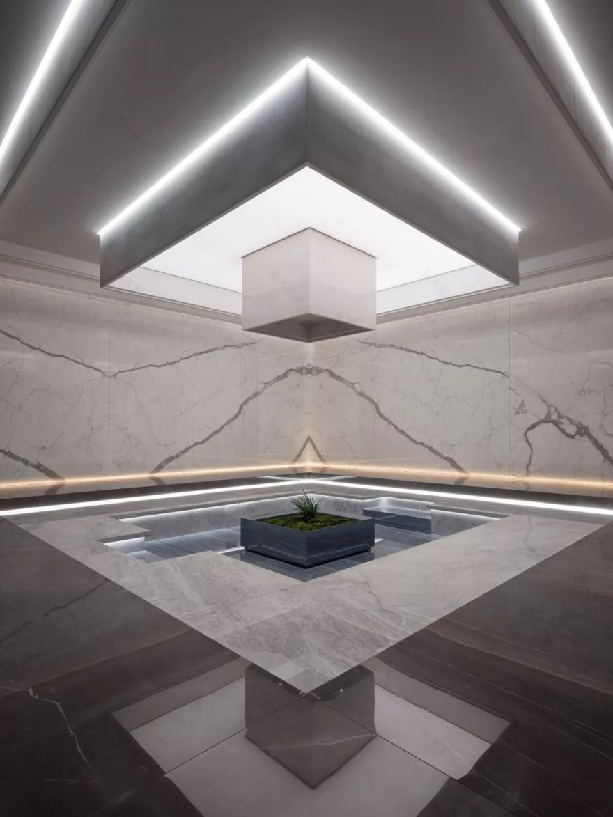 诗连达岩板展厅 | 山水意境,人文艺术的空间表达-14