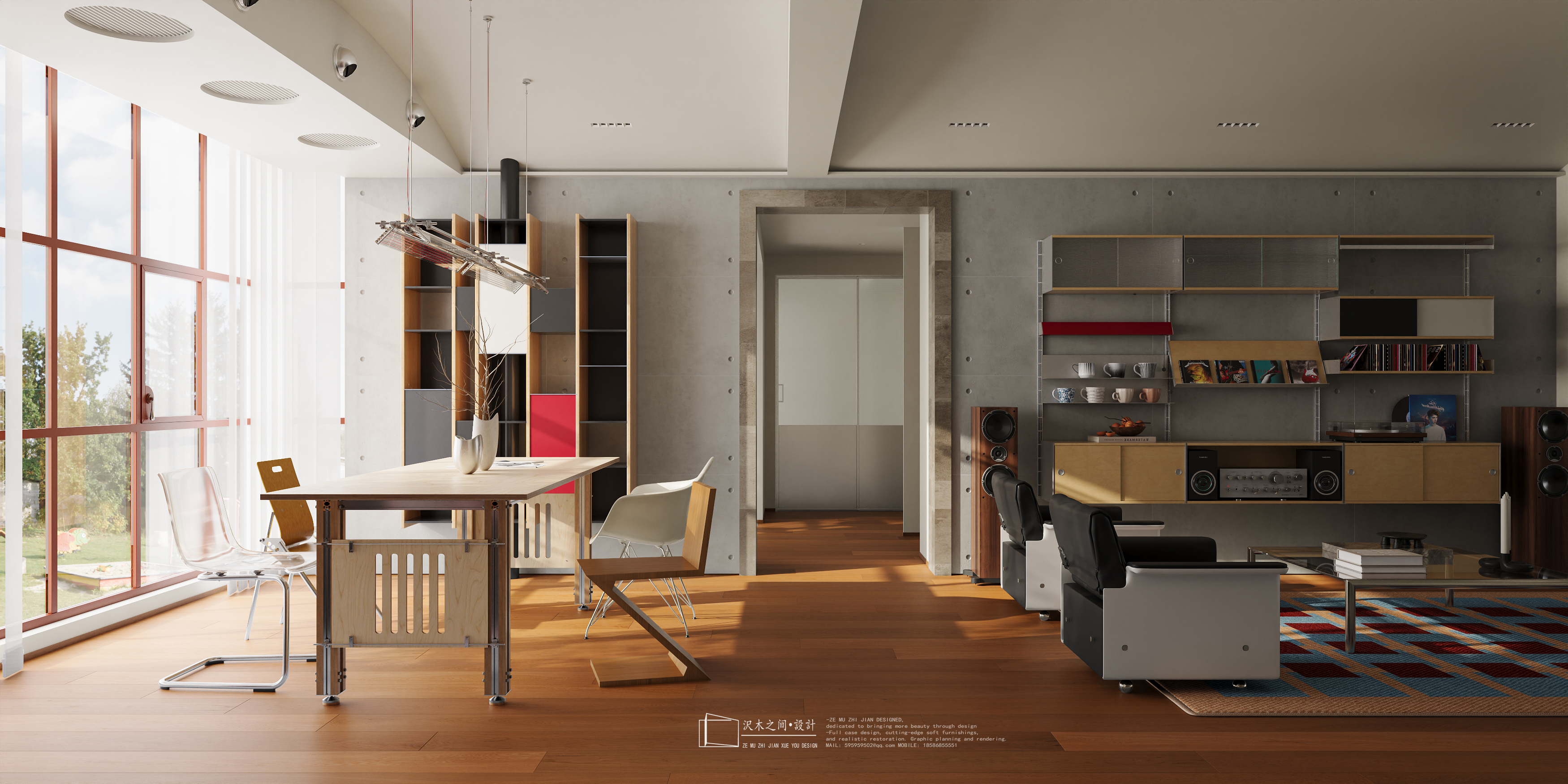 240平包豪斯大平层工区-11