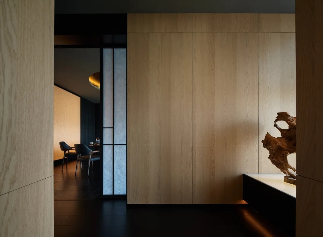 鸣辉正本料理宁波东部店丨中国宁波丨李一设计师事务所-49