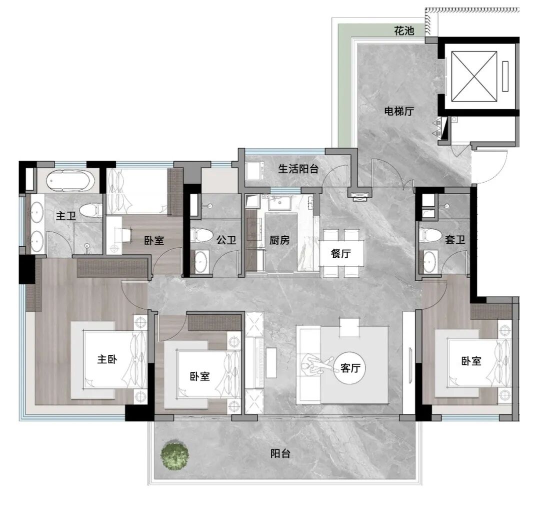 广州地铁珑岄上城:当TOD邂逅立体森林▎建筑漫游-82