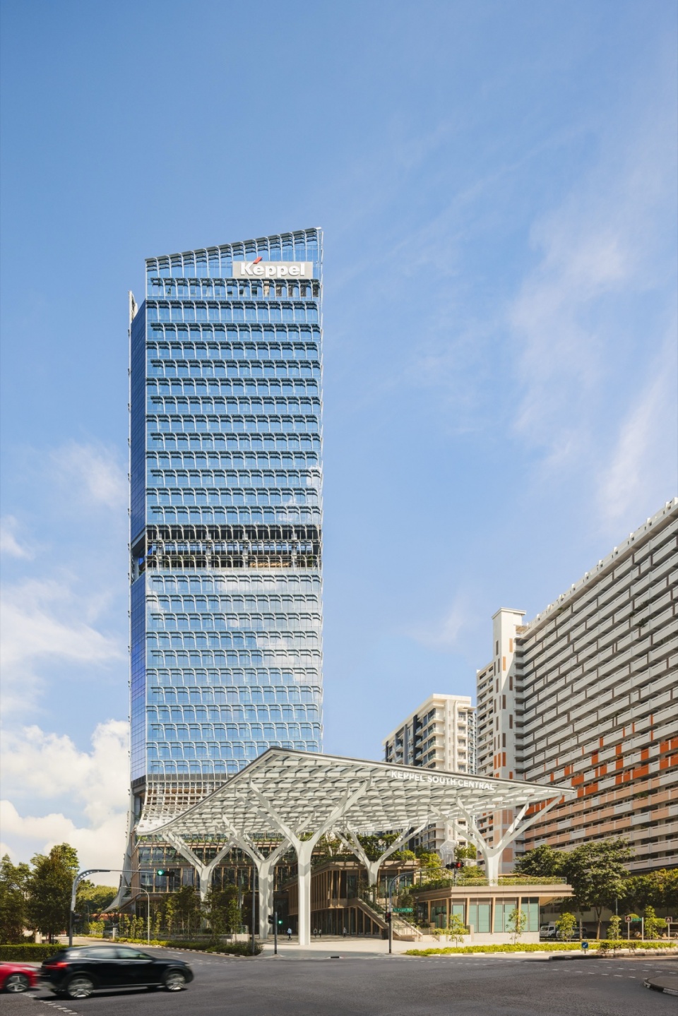 新加坡吉宝大厦丨NBBJ（总体规划,建筑设计）,伍兹贝格（室内设计）等-10