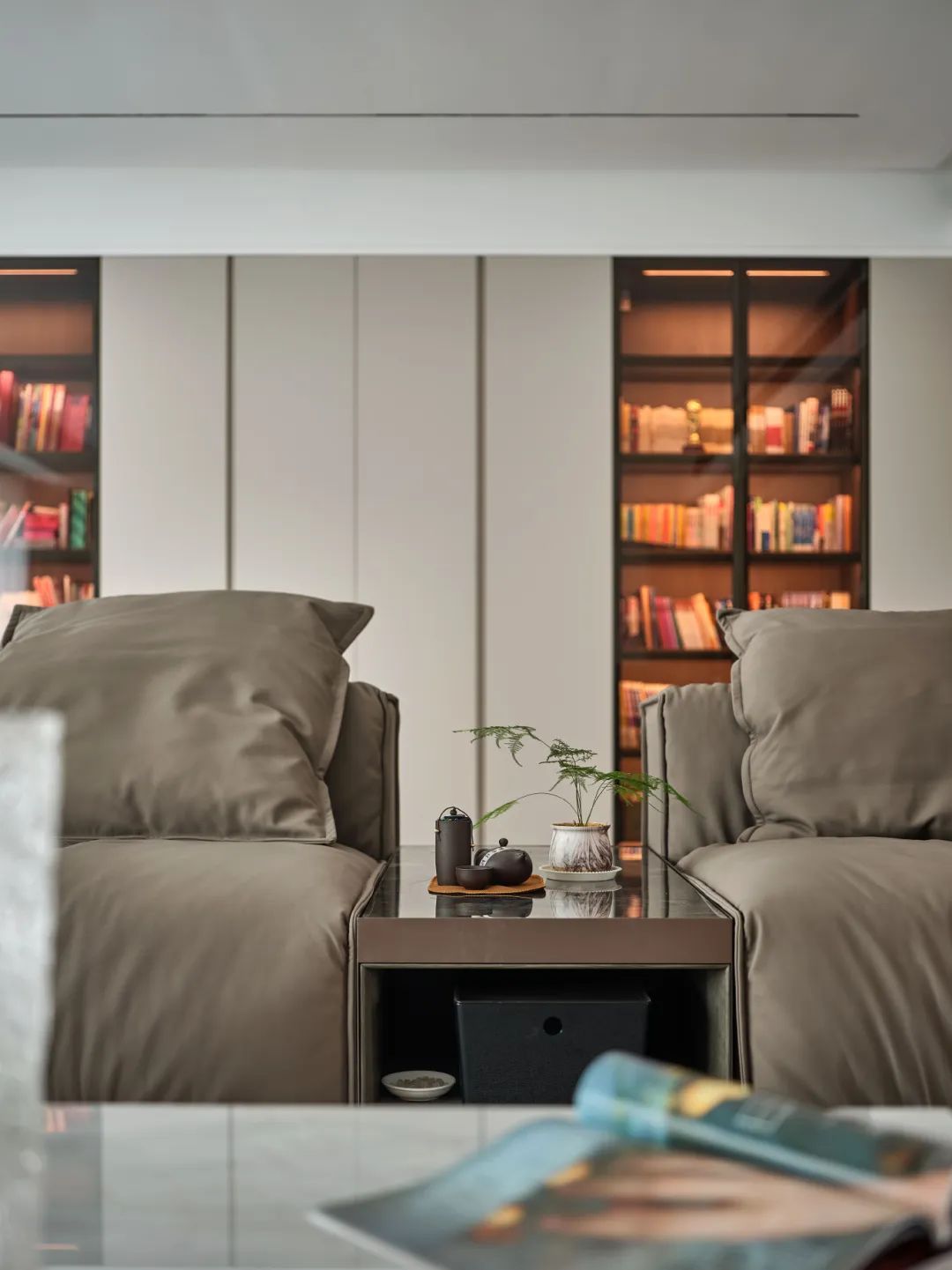 质感拉满的理想家丨中国西安丨峰墅软装FUNCASA-23