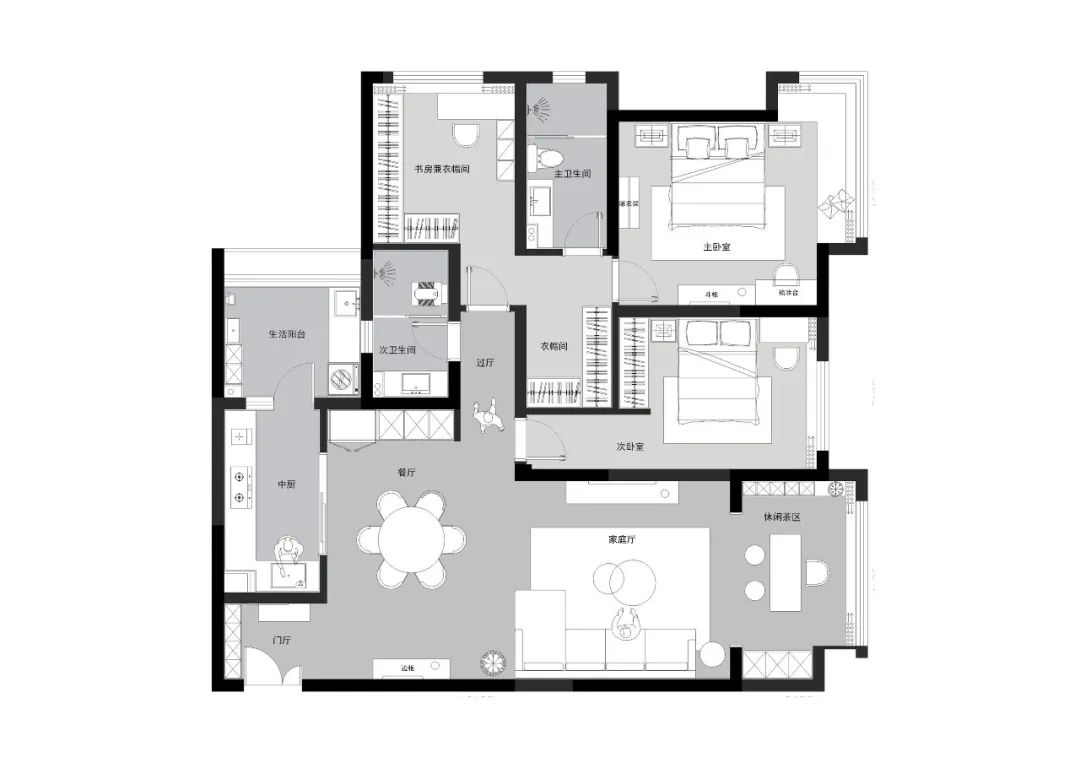 奈良鹿影 · 融入自然的私宅设计丨尺本设计-70