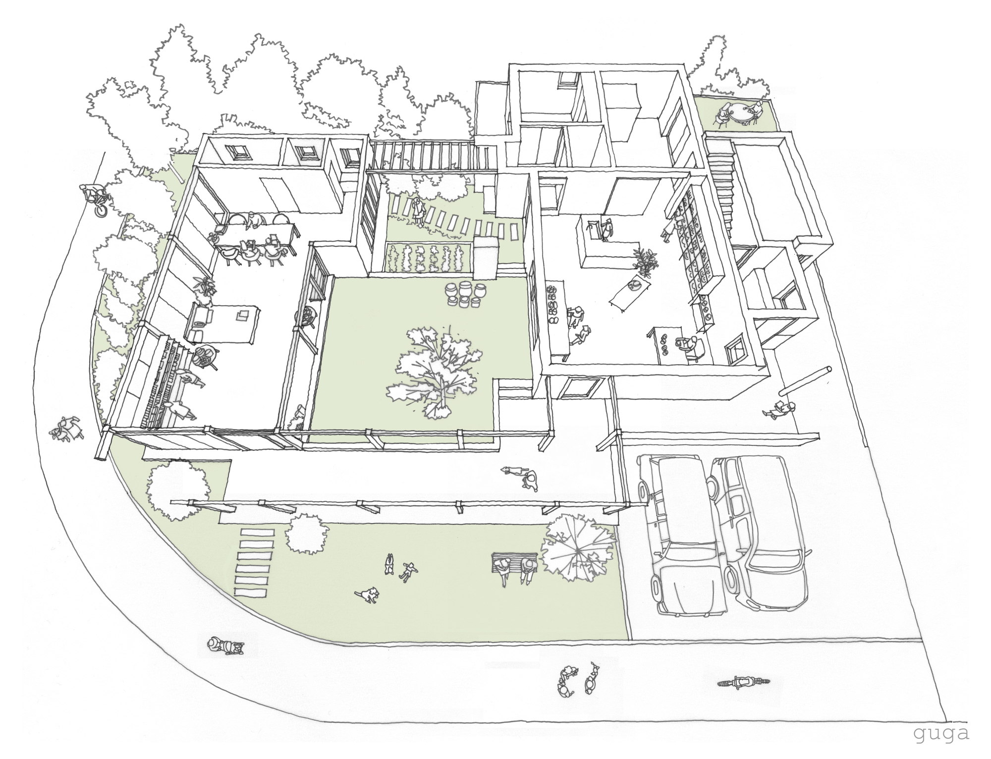 10M4D House / guga Urban Architecture-47