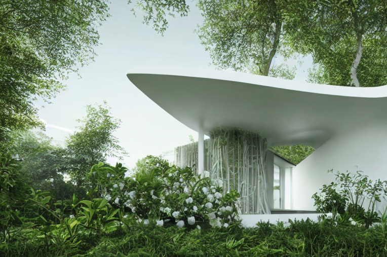 有机生命,建筑概念丨stablediffusion-9