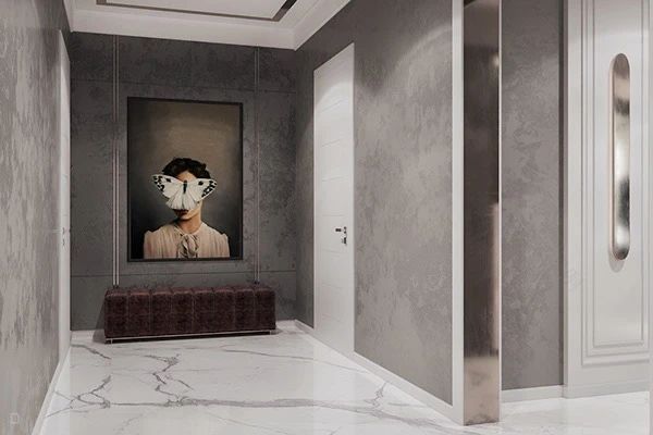 现代简约玄关设计-43