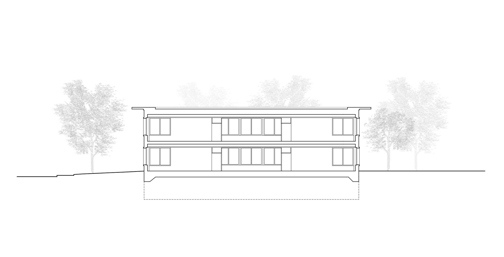 瑞士 Bazenheid 小学教育建筑，灵活教学空间与自然主题户外设施-29