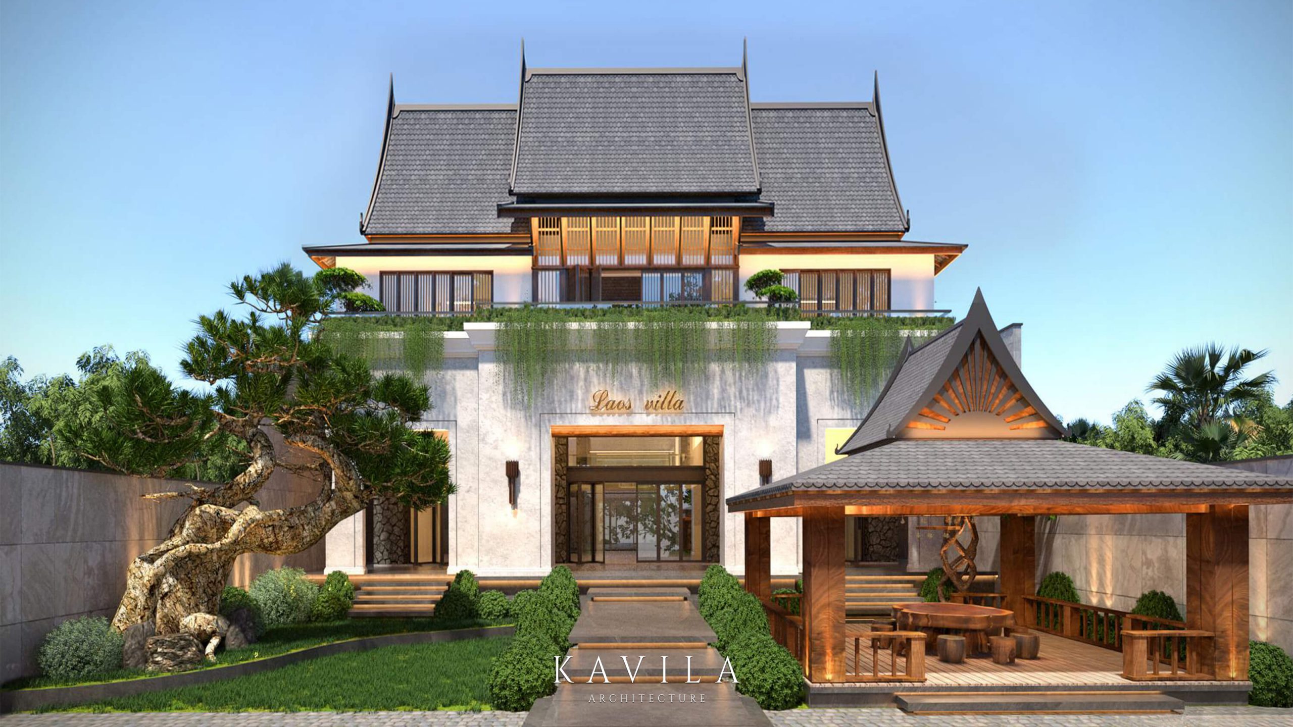 老挝别墅丨KAVILA ARCHITECTURE-5