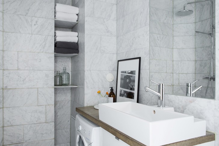 斯德哥尔摩明亮北欧风两居公寓设计-11